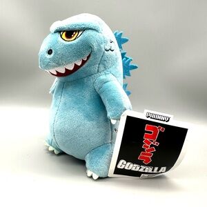2018 Kidrobot Phunny Godzilla Blue 8" Plush Lootcrate NECA Exclusive NEW NWT